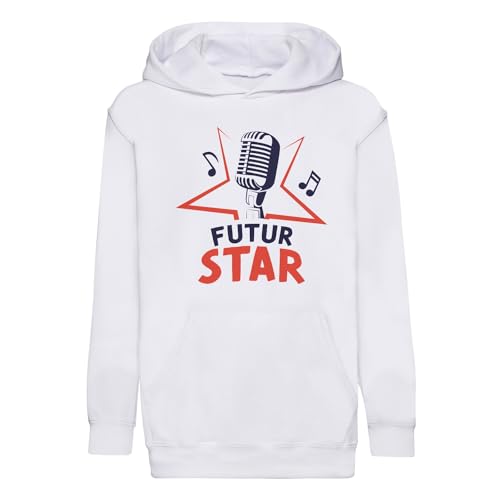 Sweat à capuche enfant star le cadeau idéal pour un jeune chanteur créatif