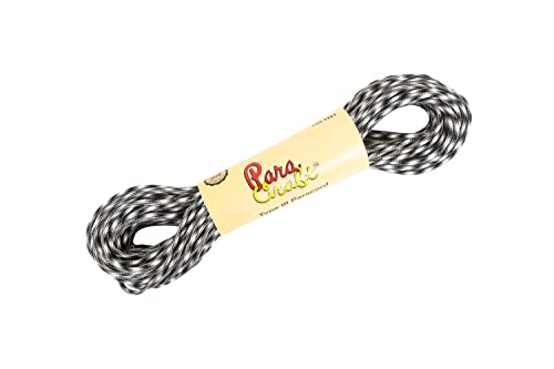 Image of 550 para Cord Parachute Survival Cord Rope Spec Type III 7 Strand Paracord Rope, Military Grade Nylon 4mm Diameter (White Camo, 30)