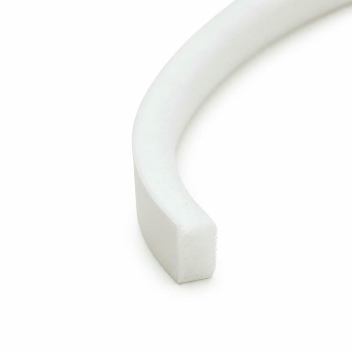 5/10M Self-Adhesive Aluminum Alloy Door and Window Sound Insulation Wind Protection Collision Prevention Dust Sealing Strip-9x5mm-white-5M