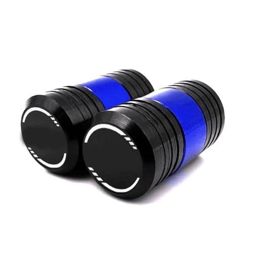 Ventileinsatzkappen Universal Motorrad Fahrzeug Rad Reifen Ventil Stem Caps Für Aprilia RS660 Für Tuono 660 RS Für TUONO660 2020 2021 2022 2023(Blu)