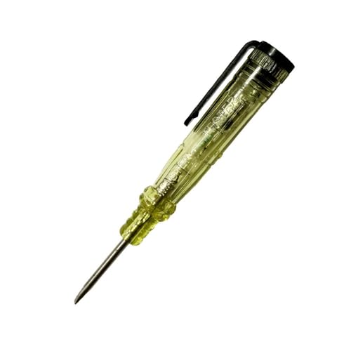 Image of AC 24-250V Contact Electrical Detector Slotted Screwdriver Tester Pen 1 Piece Digital Voltage Tester