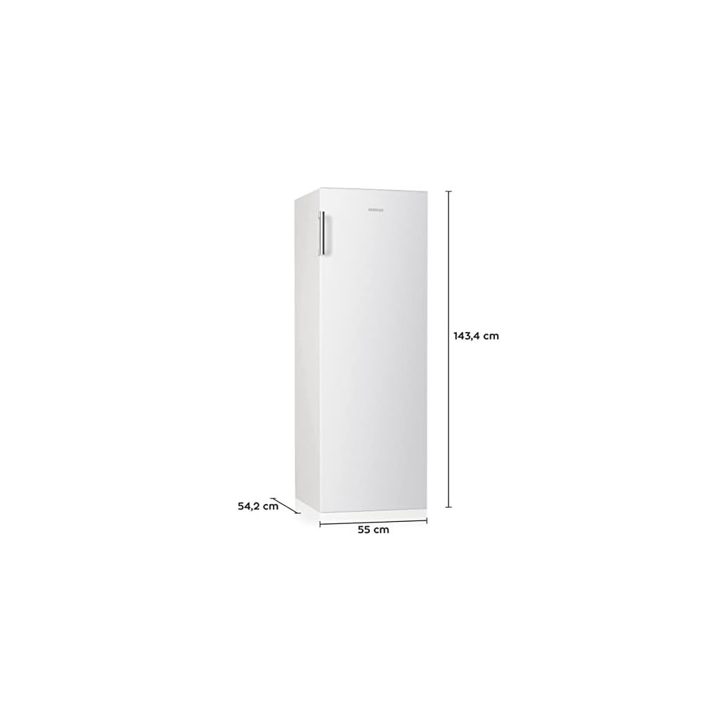 Heinrichs Freestanding Fridge 242 L, Full Room Fridge, LED Lighting