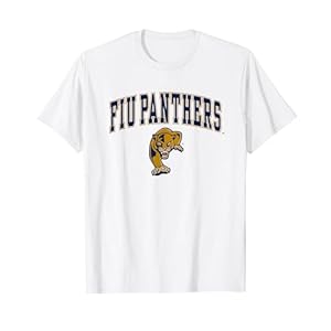 Florida International Golden Panthers Arch Over Logo T-Shirt