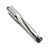 Dormer Hydra H855 High Speed Steel High Performance 5xD Coolant Through Hydra Drill Body, Uncoated, Round with Flats Shank, 140 Degree Point Angle, 9/16" Head Diameter