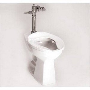 TOTO CT705LH-01 Flushometer Bedpan ADA Compliant Toilet