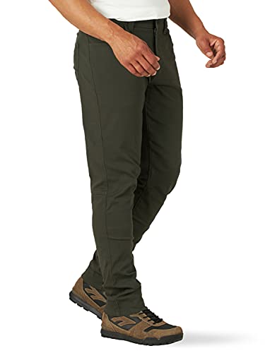 ATG by Wrangler Men's 5 Pocket Outdoor Pant, Peat, 40W x 32L3