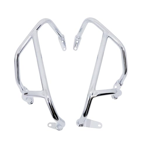 Barres protection moteur moto Goldwing : l'excellence du chrome pour GL1800 F6C