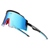 OMEKOL Sports Baseball Sunglasses Men Women Running Cycling Glasses Mountain Bike Goggles MTB Riding Bicycle Eyewear Outdoor(F2)