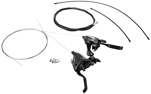 Shimano Altus ST-EF500 EZ fire Plus STI Set, 2-Finger Lever, 3 x 7-Speed, Black