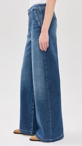 AG Jeans Women's Pleated Stella Wide Leg Palazzo, Provence4