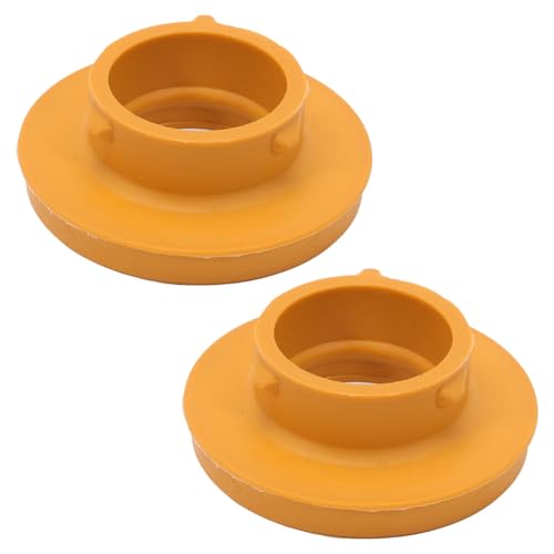 Taesayl 2x Federgummi Federgummis Gummiunterlage Federteller Federunterlage Hinterachse oben für B-Max Fiesta 2037363 spring rubber spring plate spring pad 1531725 1721953 203736