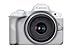 Canon EOS R50 + RF-S 18-45mm F4.5-6.3 IS STM Lens - Compact Mirrorless Digital Camera - 24.2 MP, UHD 4K Video, APS-C Sensor - 15 FPS Continuous Shooting - Vari-Angle Touchscreen - Bluetooth & Wi-Fi