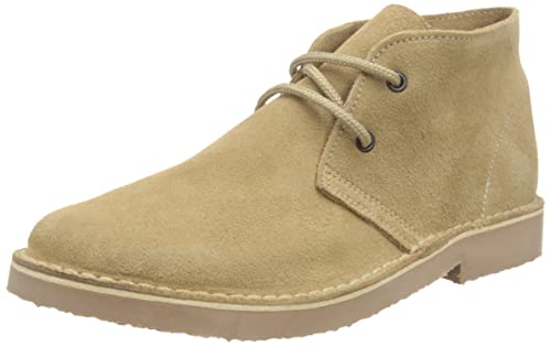 Roamers Classic Desert Boots, Stone