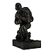 Zeckos Silent Salute - Kneeling Military Soldier with Rifle In Ground Memorial Resin Statue - for Indoor or Outdoor Display - 8.5 Inches Tall - Antique Bronze Finish