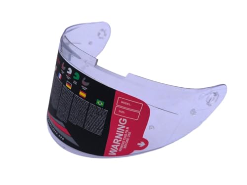 Image of SMK Typhoon Helmet Visor, Day and Night Vision, Pinlock 30 Ready, Original Replacement Shield