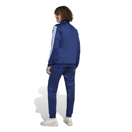 Image of adidas Men Basic 3-Stripes French Terry Track Suit