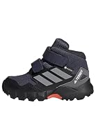 adidas Unisex Baby Terrex Skychaser Mid Gore-Tex Hiking Kids Shoes, Shadow Navy/Grey Three/Semi Impact Orange, 21 EU