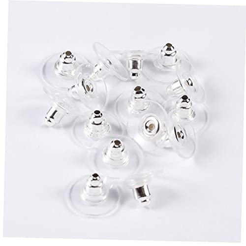 1000pcs Gomma Orecchini Esegue Accessori Stopper