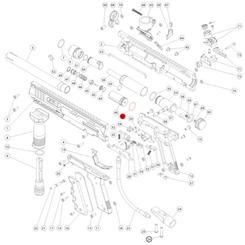 Marker Parts - SW1 - Part #41 Valve O-Ring