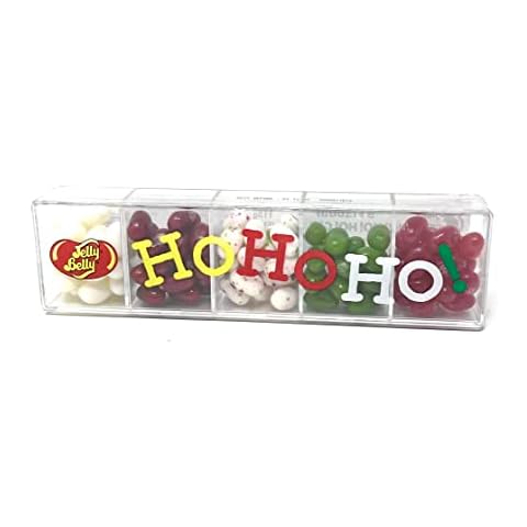 Jelly Beans Christmas Stocking Filler - HO HO HO Jelly Beans Five Flavours Gift Set -Gluten Free Sweet 113g Cover