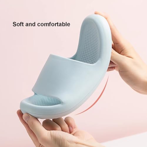 Neutral Slippers,Non-Slip Quick Drying Soft Lightweight Shower Shoes, Thick Sole Open Toe Slides Sandals for Indoor & Outdoor，Easy to Clean2