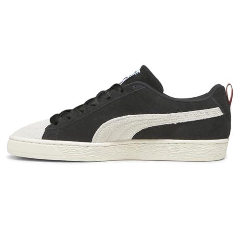 PUMA Mens Suede Cassette Tape Lace Up Sneakers Shoes Casual - Black3