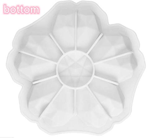 Lifetools-Lt Cake Pop Mold, Love Heart Petals Silicone Baking Pan For Romantic Birthday Dating Party, Wedding, Make Chocolate Mousse Ice Cream Cake; #TOP6