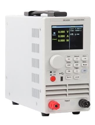 DCL6104/DCL6204 Single/Dual Channel 400W 150V Programmable DC Electronic Load LED Power Aging Battery Discharge Tester,Power Supply Tester(6104)