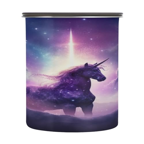 Envase de café hermético acero inoxidable 30oz Galaxy Horse
