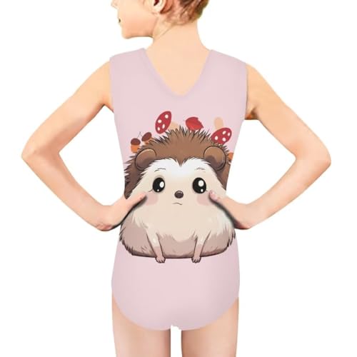 Image of Girls Swimsuit 3-14Y One Piece Swimwear Sleeveless Girls Bathing Suit