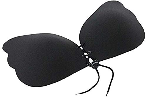 Image of Brachy Women's Silicone Padded Wire Free Push Up Bra Beige