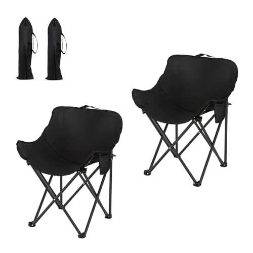 GFUN アウトドア チェア 折りたたみ椅子 1秒瞬間収納 軽量 コンパクト キャンプ 椅子 登山 釣り 焚き火 お花見 BBQ ハイキング 耐荷重120kg 収納バッグ付き 1個入り