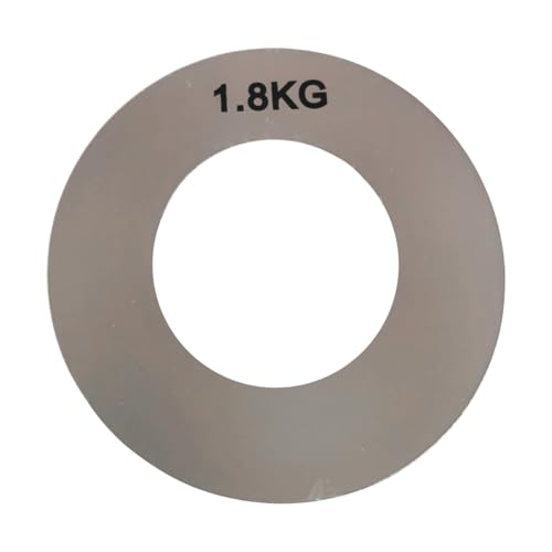QSTDGVPW Micro Weight Plate Sticker, Kilogram Label, Portable Strength Training Barbell Plate Sticker Weight Identification Label, 1.8 Kg