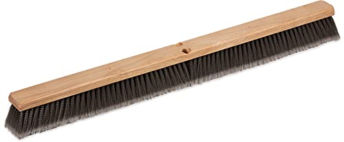 Image of SPARTA Flo-Pac Plastic Flagged Sweep, Floor Broom for Cleaning, 36 Inches, Gray