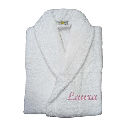 Genérico Albornoz Personalizado Karachi (FR/ES, Letras, XL, Regular, Regular, Blanco)