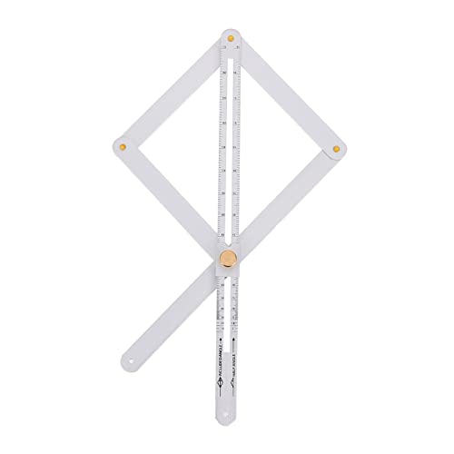 Mikikit Rafter Square Tool Construction Protractors Machinist Ruler for Woodworking Decor Diy Projects