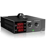 1800W High Power DC Power Supply Variable, 30V 60A Adjustable Switching Regulated DC Bench Power Supply with Precision Encoder Knob,PC Software Control,Precision 4-Digits Display(Plug NOT Included)
