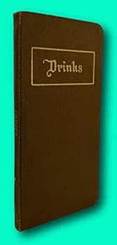 Hardcover Rare Jacques STRAUB / Drinks 1920 Later printing [Hardcover] STRAUB, Jacques Book