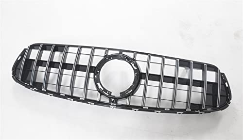 Grille avant Benz X253 W253 GLC 2020 maille argentée style GT avec trou caméra