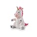 TRUDI-29910 Marionnette, Peluche 2 en 1 Toute Douce, 22 cm de Haut, Licorne, TUD78000, 29910