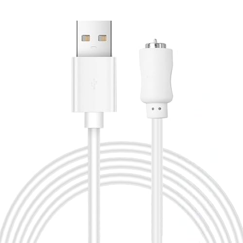 Vebaisa Magnetic USB DC Charger Cable for 1 Dot Massager Replacement Charging Cord- Diameter 6mm