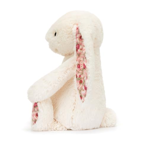 Jellycat Blossom Cream Bunny "Berry" Little 7 inch image 9