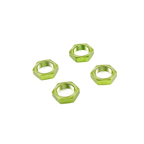 Occus Parts & Accessories Metal Tire Wheel Nut Kit for 1/5 HPI ROFUN BAHA 5B 5SC 5T ROVAN Baja KM Truck RC CAR Toys Parts - (Color: Green)