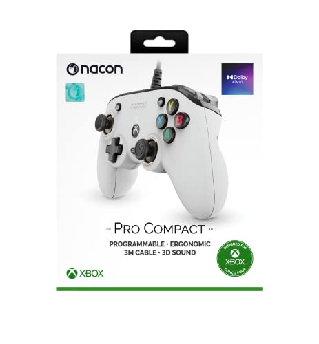 NACON Pro Compact Controller Blanc USB Manette de Jeu Xbox One, Xbox Series S, Xbox Series X – Image 6
