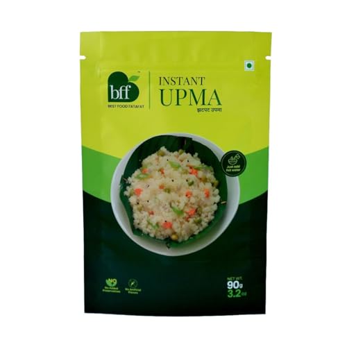 Image of Instant Upma 90g | Indian Breakfast Mix | Just Add Water | Made with Semolina & Spices | Convenient Meal for Home, Office & Travel