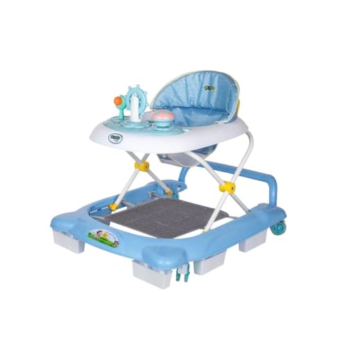 Andador Infantil Musical Para Bebê La Bamba - Maxi Baby (Azul)