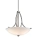 Kichler 42561BPT Granby Pendant 3-Light, Brushed Pewter