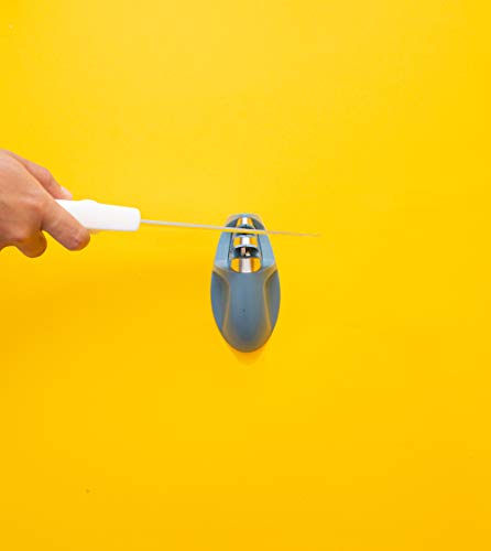 Afiador de Facas Azul - Oikos