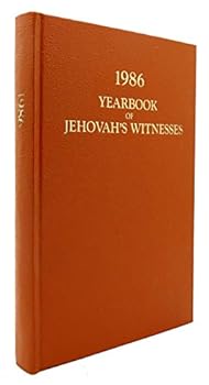 Hardcover 1986 Yearbook of Jehovah's Witnesses Book