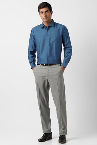 Image of Van Heusen Men's Formal Regular Fit Shirt (8907522456075 Vhsf1M7687744 44 Blue)